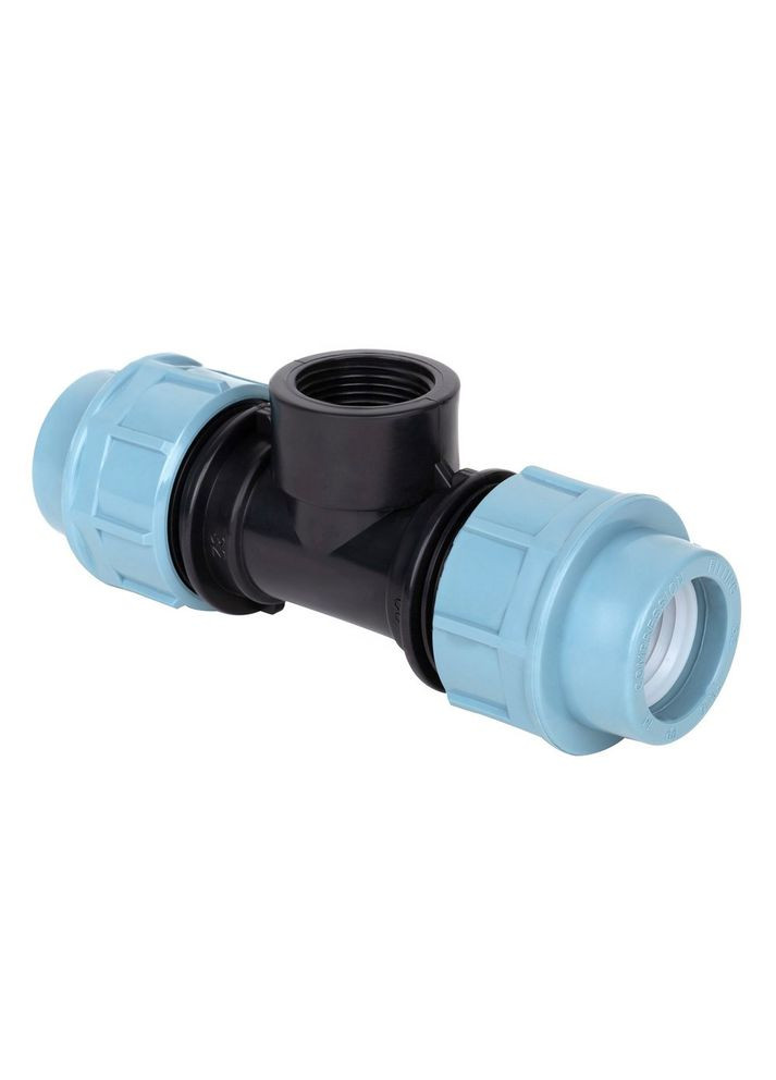 Трійник ПЕ з внутрішньою різьбою 25 мм х 3/4" ITAL (316095192)