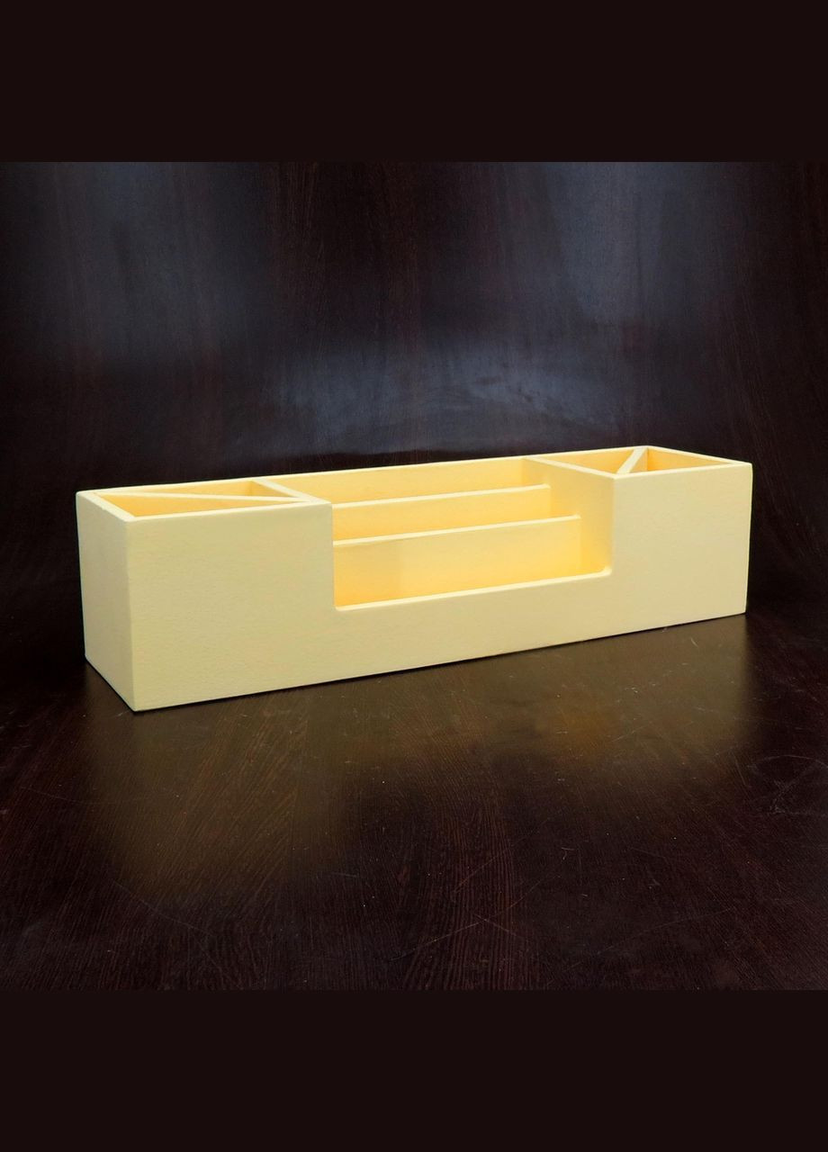 Органайзер настільний з дерева Колумбус лимонад (КНЦ-002851) No Brand (328226087)