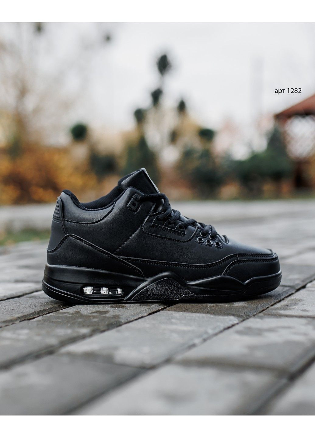 Чорні Зимовий зимові чоловічі кросівки jr 13 Stilli