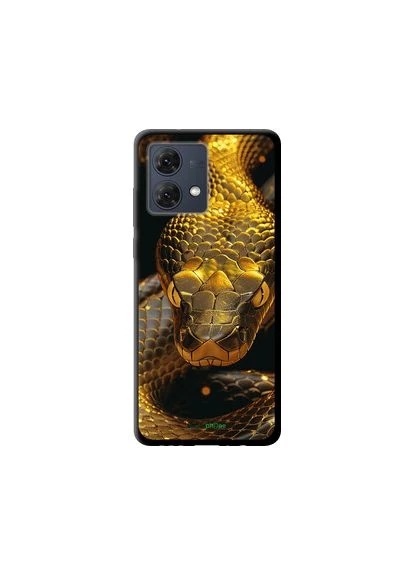 Чехол на Motorola Moto G84 Golden snake "6072b-3344-2448" Endorphone (365808674)