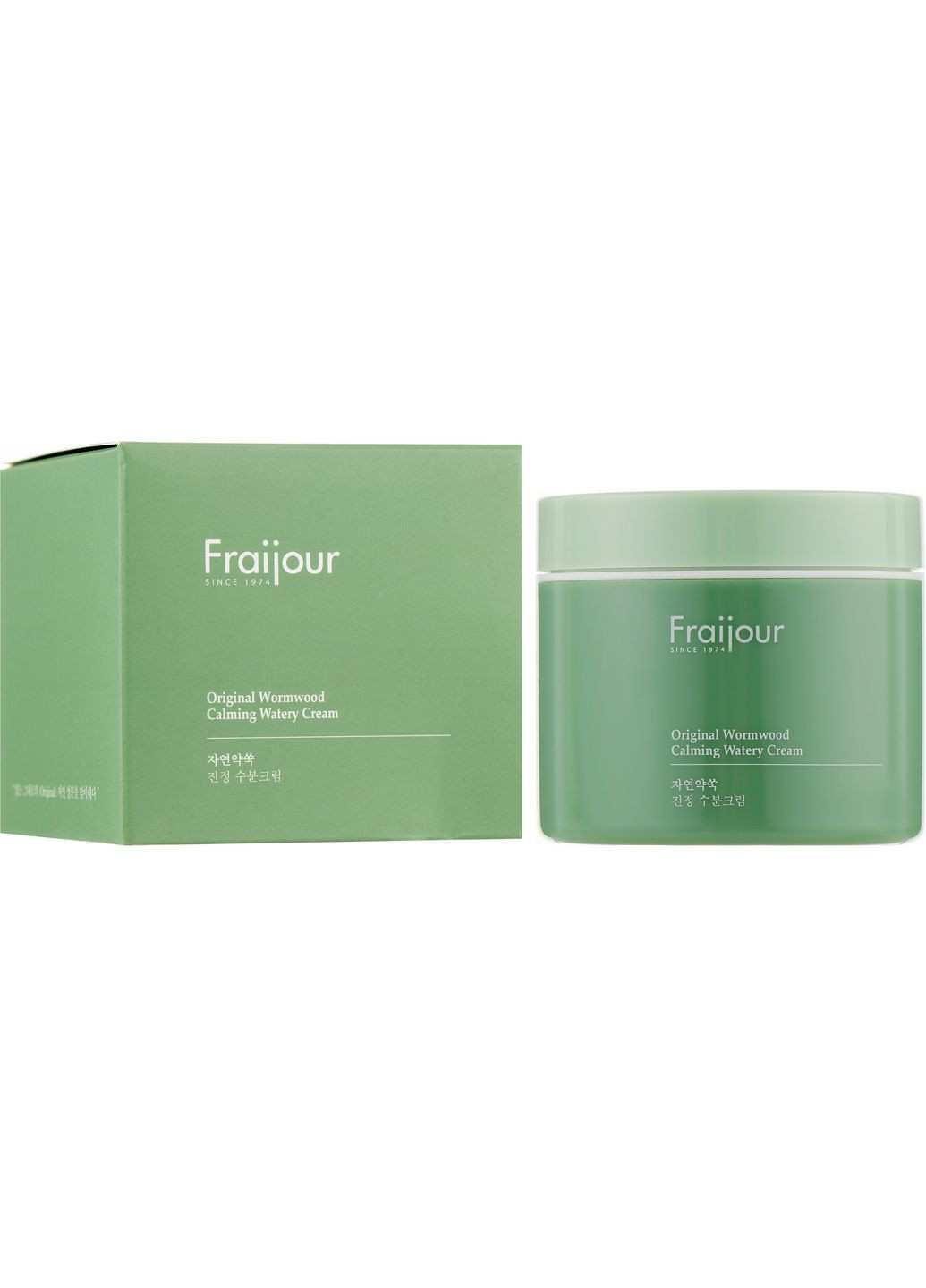 Fraijour Крем для обличчя "Рослинні екстракти" Original Herb Wormwood Calming Watery Cream 100ml (2-902846) — Крем, Південна Корея (369796465)