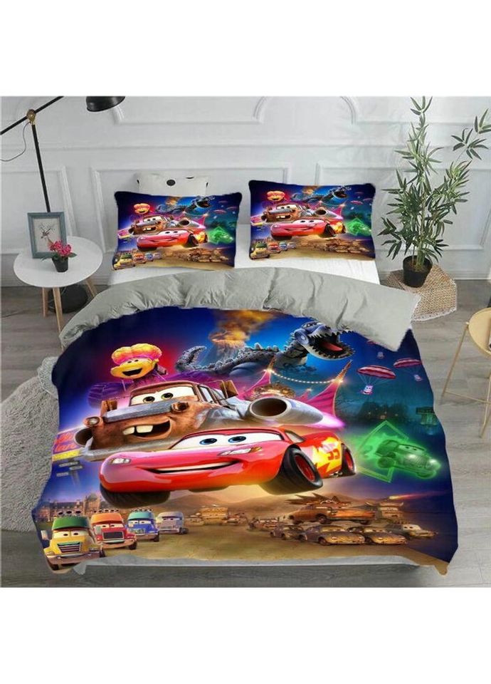 Постільна білизна з плюш-велюру Макквін та його Спальний Гонщик 3050 13621 215150 см FlexDress (327790492)