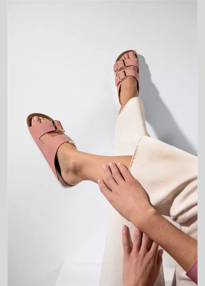 Цветные женские шлепанцы alba розовый 5590 44 (германия) ( ) Rohde