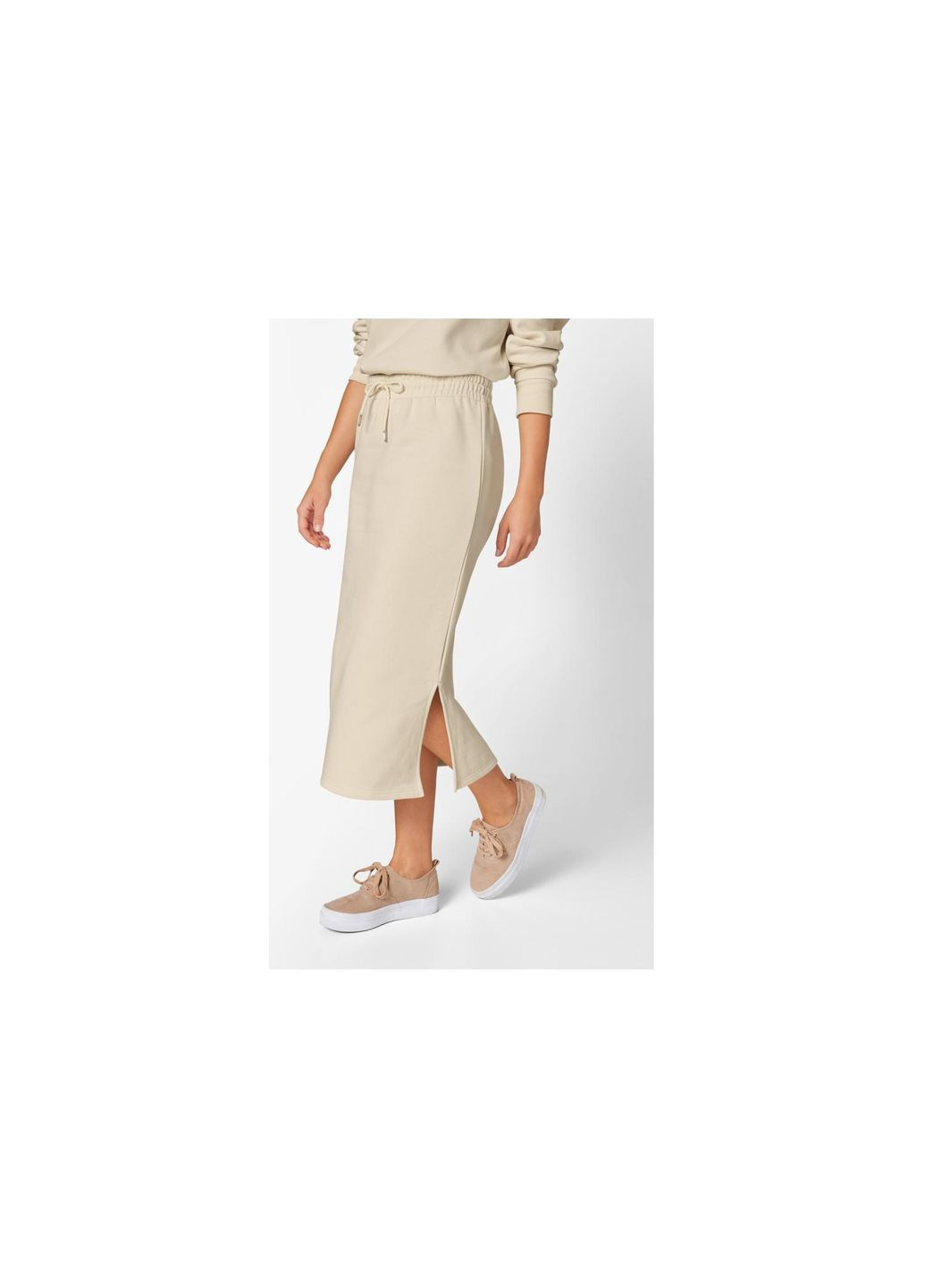 Спідниця флісова для жінки LIDL 483522 бежевий Esmara (362894792)