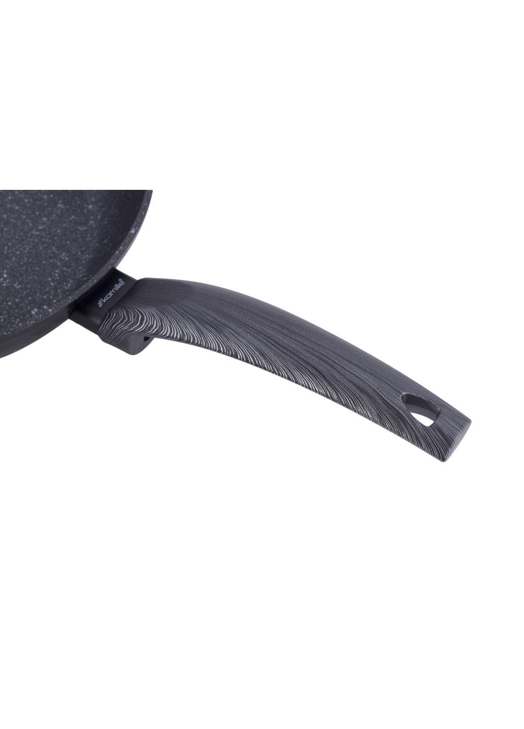 Сковорода 26см з антипригарним покриттям PTFE з алюмінію для індукції і газу KM-4130 Kamille (371898361)