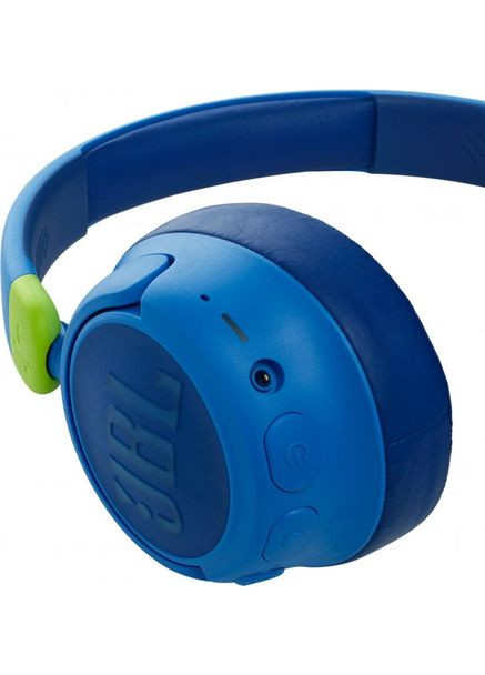 Наушники беспроводные JR 460NC, Blue, Bluetooth, микрофон, аккумулятор, детские (JBLJR460NCBLU) JBL (314780052)
