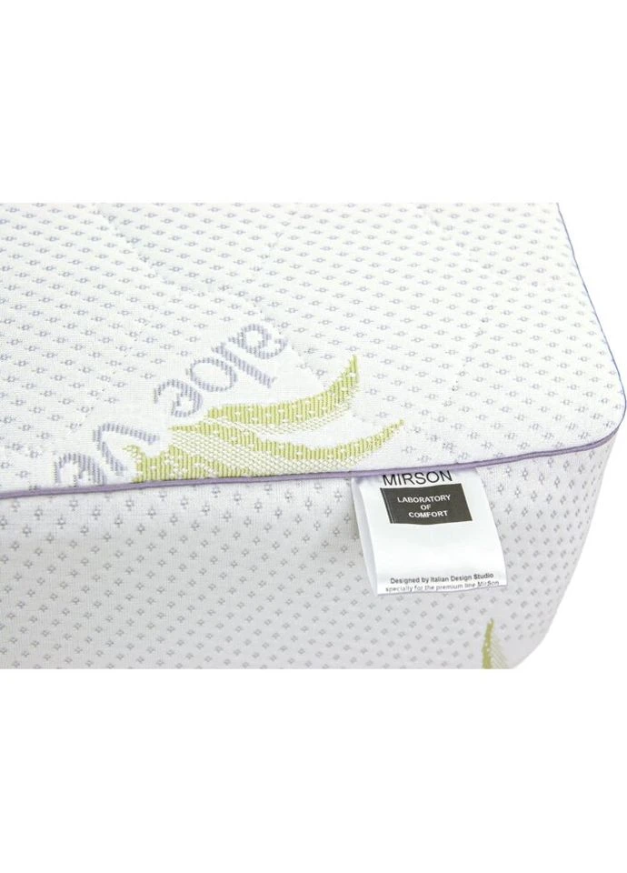 Наматрасник №1037 Alberto Silk Aloe Vera 90х190 см (2200001505971) Mirson (314954009)