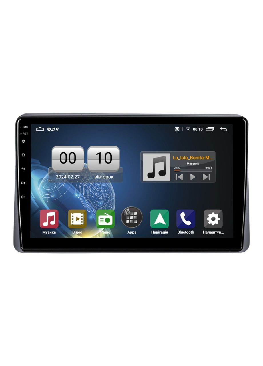 Штатна магнітола серії Q1 під Renault Duster Arkana 2019 (F1) (W1) 10 дюймів QIV (361786901)