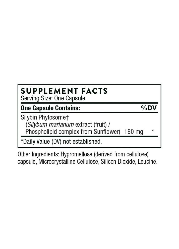 Розторопша (Siliphos) 90 капсул Thorne Research (361115313)