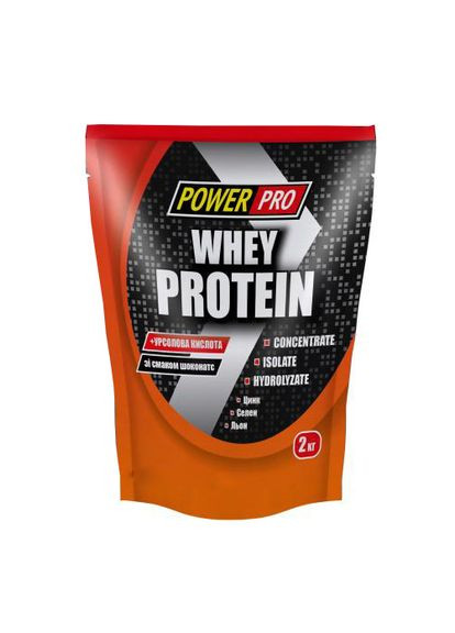 Протеїн Whey Protein, 2 кг - Шоколад-горіх Power Pro (324422571)