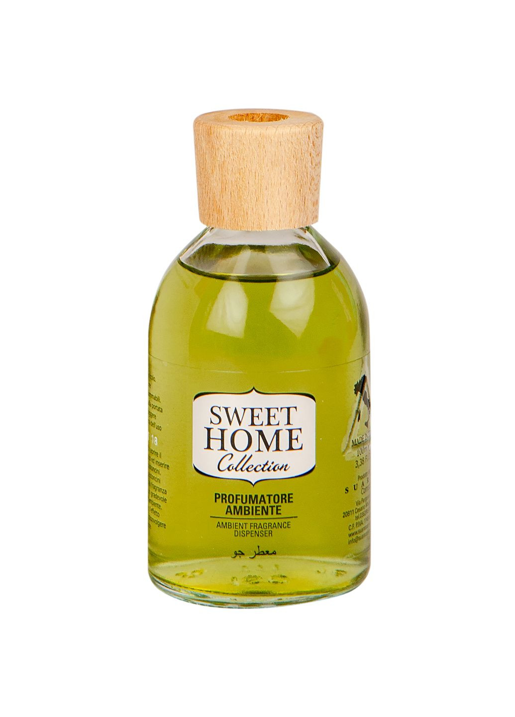 Аромадифузор Green Tea&Hemp, 100 мл () Sweet Home SACGT100 (346392567)