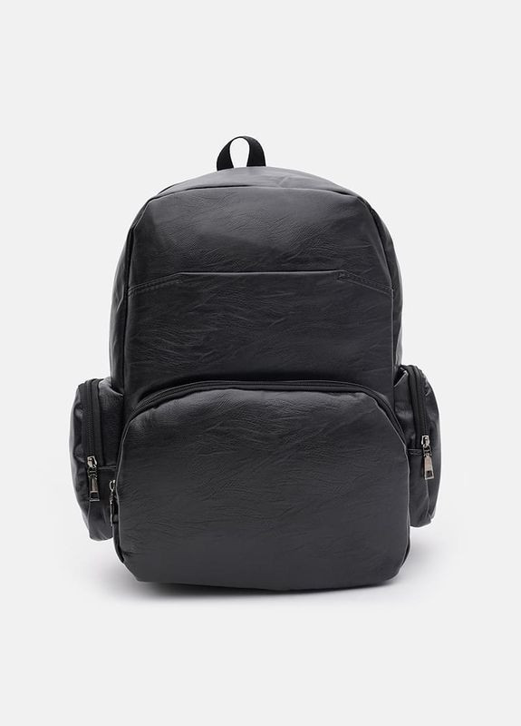 Рюкзак чоловічий з екошкіри C1PI882bl Black Monsen (301871347)