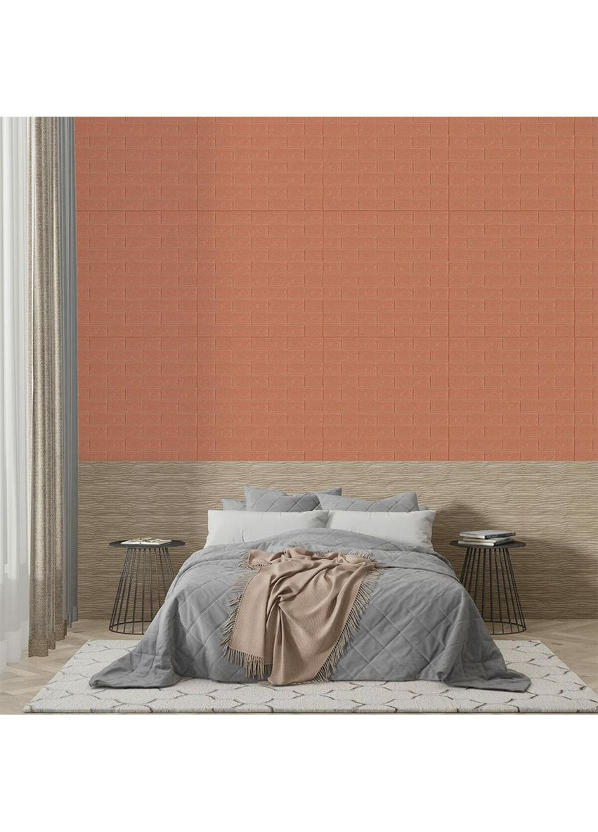 Панель стінова 3D 700х770х2мм Пудра SW-00001907 Sticker Wall (360920373)