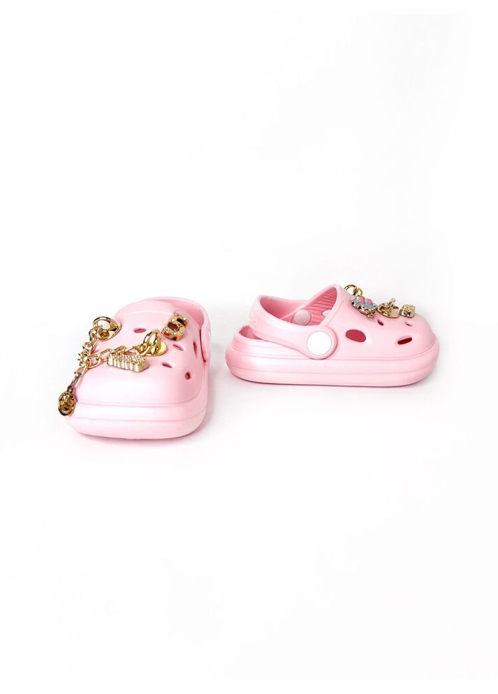 Дитячі крокси сабо ВВТ 21 р 14 см рожевий артикул Ш170 BBT (335250631)