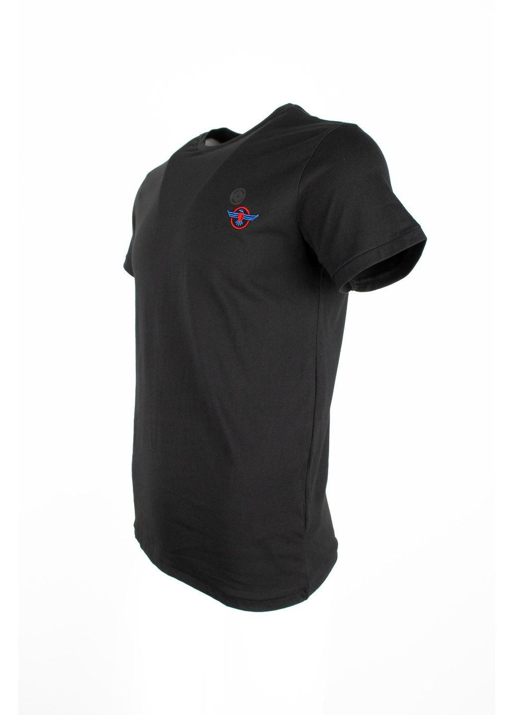 Черная футболка мужская top look черная 070821-001507 No Brand