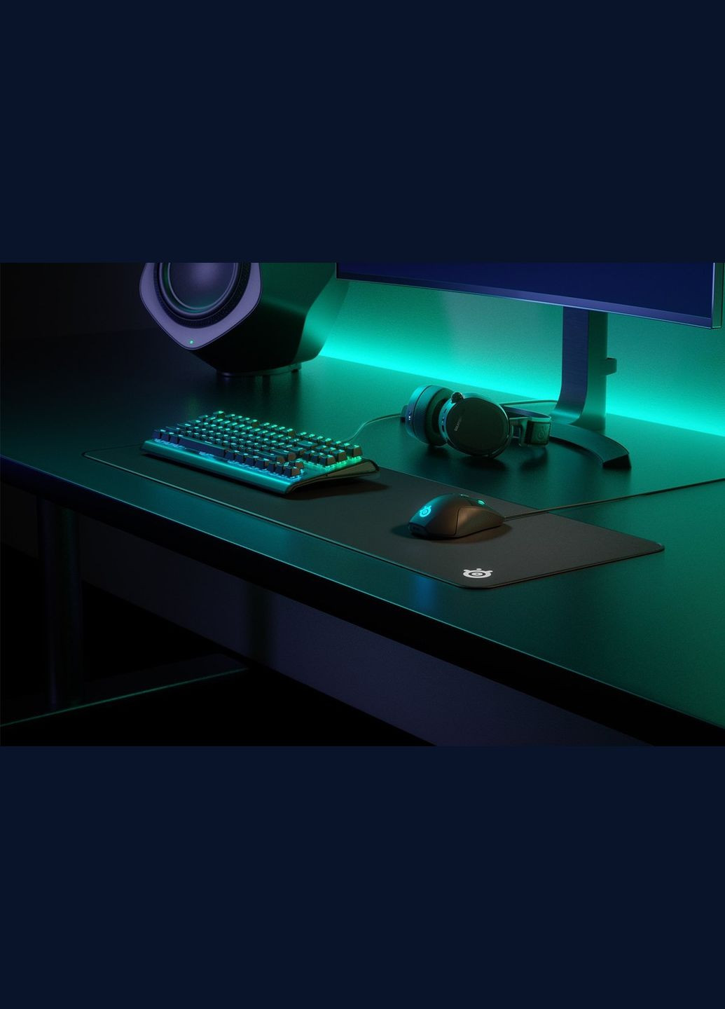 Игровой коврик QcK Edge XL 900х300х2мм SteelSeries (372625541)