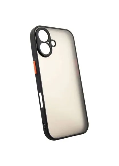Чохол для мобільного телефону (DG-TPU-MATT-170) DENGOS Matte iPhone 17 Black (380248659)