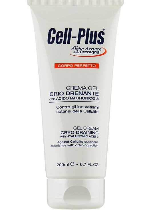 Гель-крем з кріо-ефектом і гіалуроновою кислотою 3 Cell-Plus Gel Cream 200ml (816795-23037) Biosline (368602890)