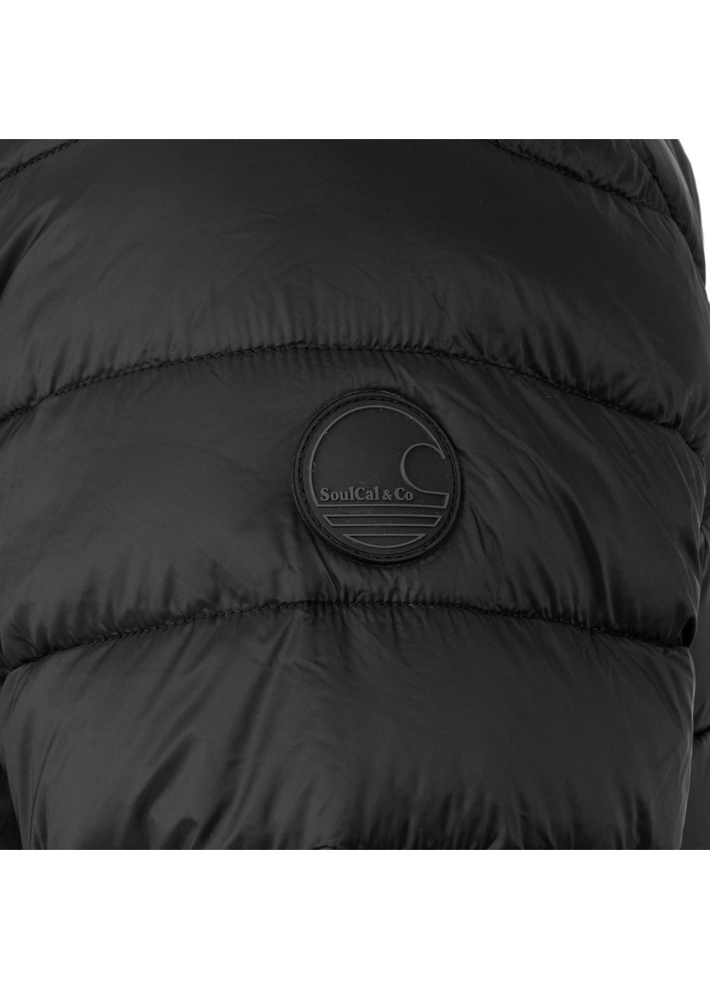 Чорний Пуховик Soulcal