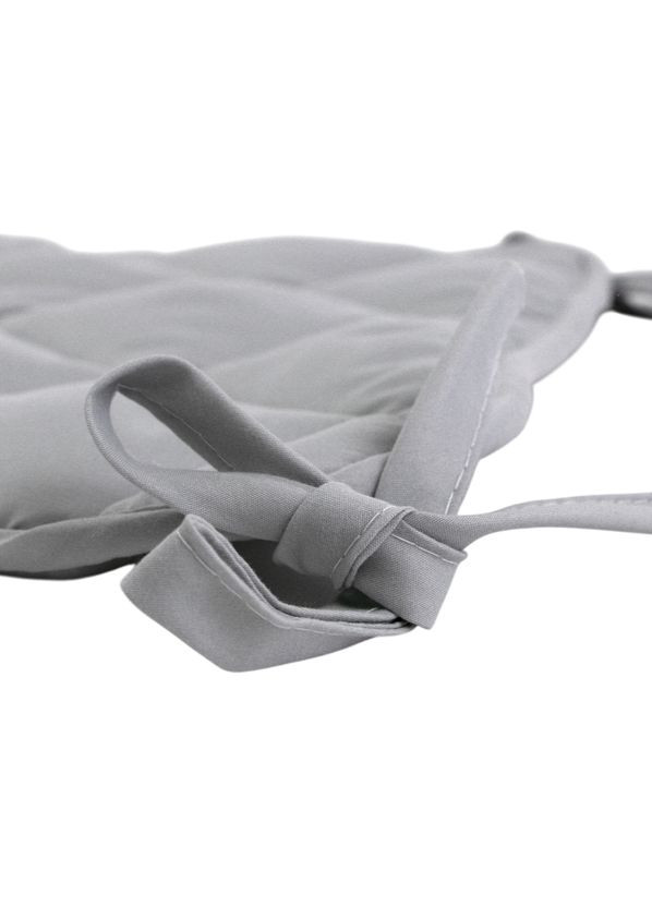 Чохол на табурет 38х38 Сірий ромб Руно (338379377)