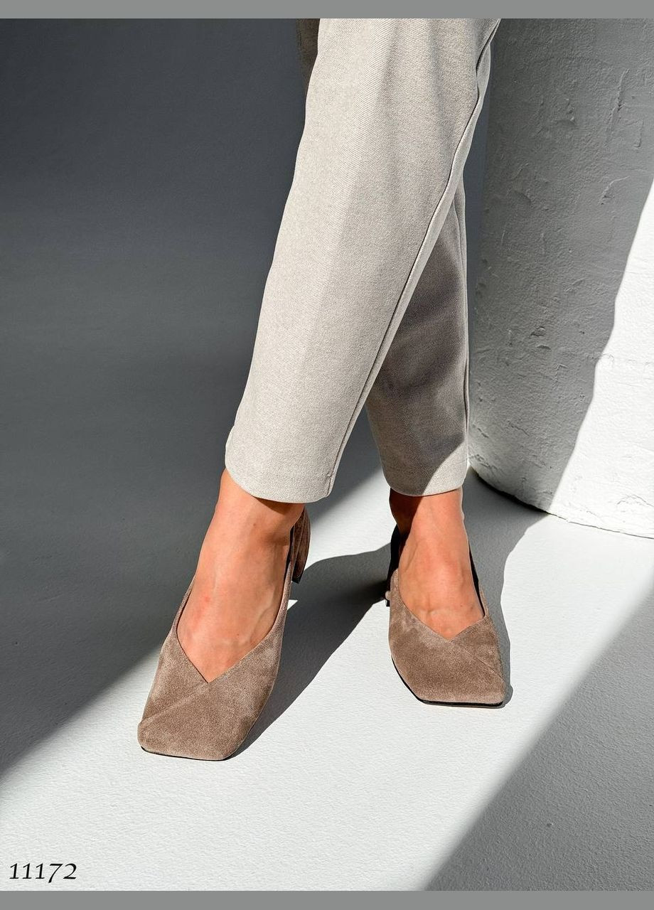 No Brand Туфлі коричневий з, — (330014239)