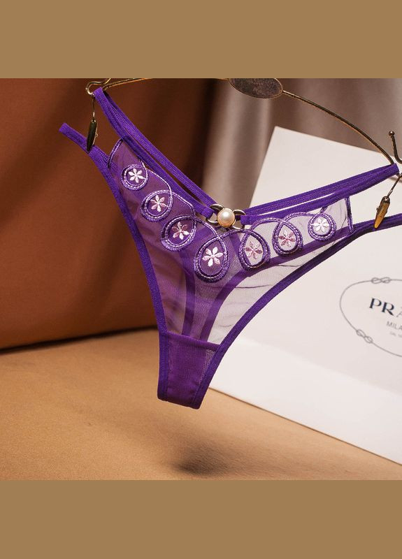 Жіночі прозорі трусики стрінги сексуальні Honey Fashion Accessories S/М/L білий (2-273) No Brand (313442673)