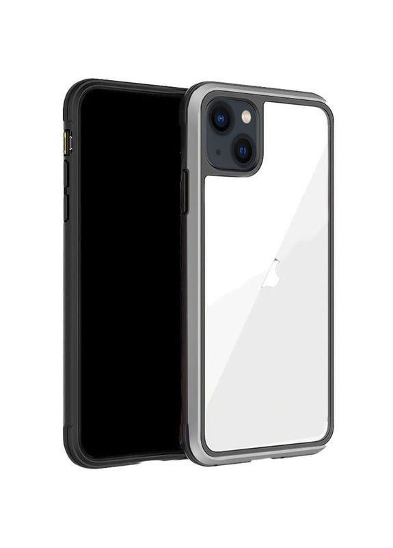 Чехол PC+TPU+Metal K DOO Ares для Apple iPhone 13 (6.1") Серый Epik (372499557)