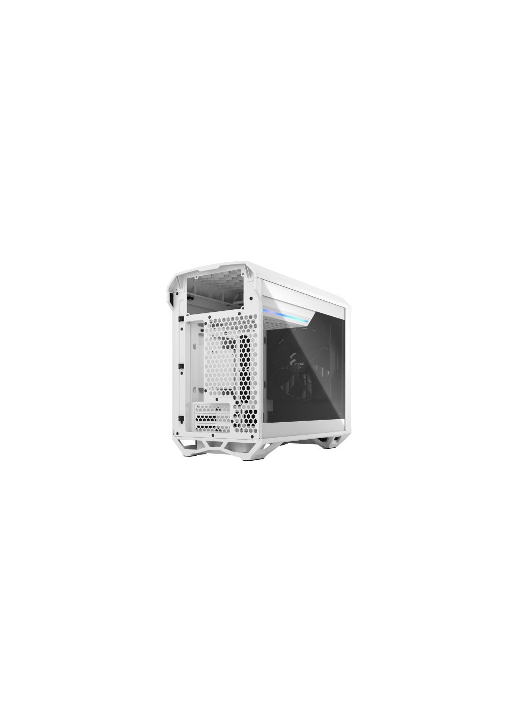 Корпус (FD-C-TOR1N-03) FRACTAL DESIGN Torrent Nano White TG Clear ti (367055361)