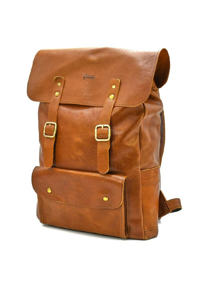 Рюкзак із натуральної шкіри GB-9001-4lx коньячна наппа TARWA (328939264)