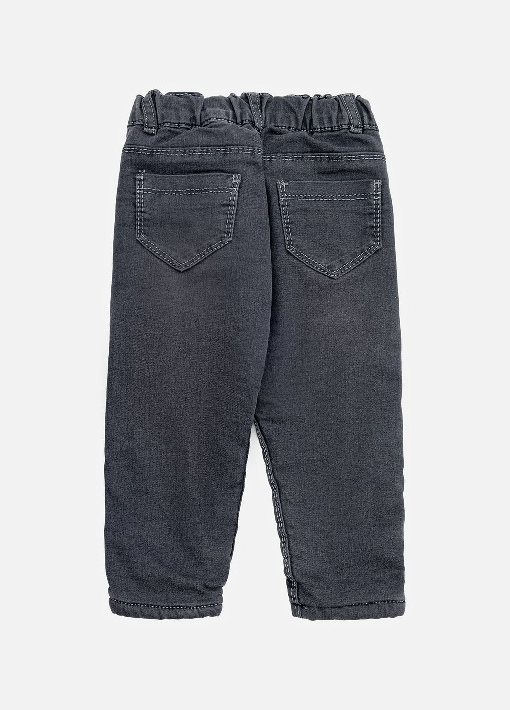 Джинси для дівчинки колір сірий CB-00230439 Sercino (316385945)