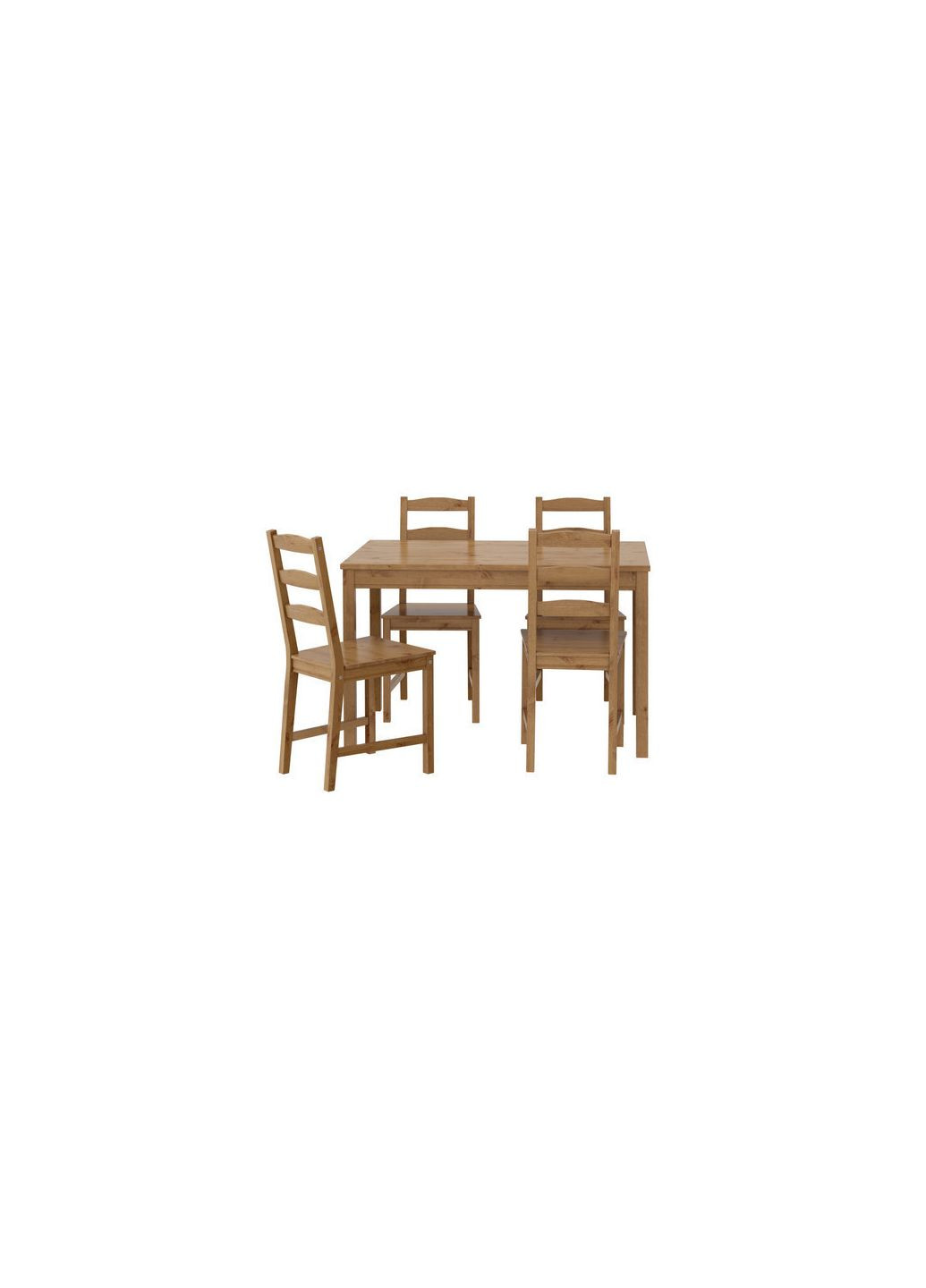 Стіл +4 стільці IKEA (272150105)