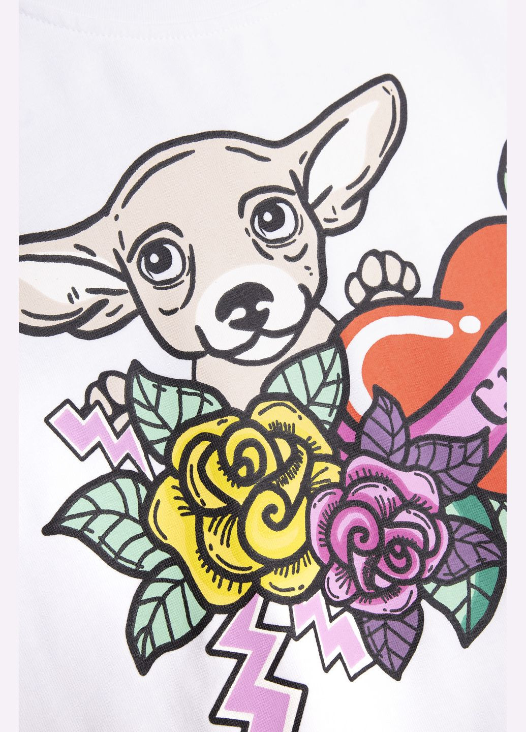 Біла футболка Coccodrillo