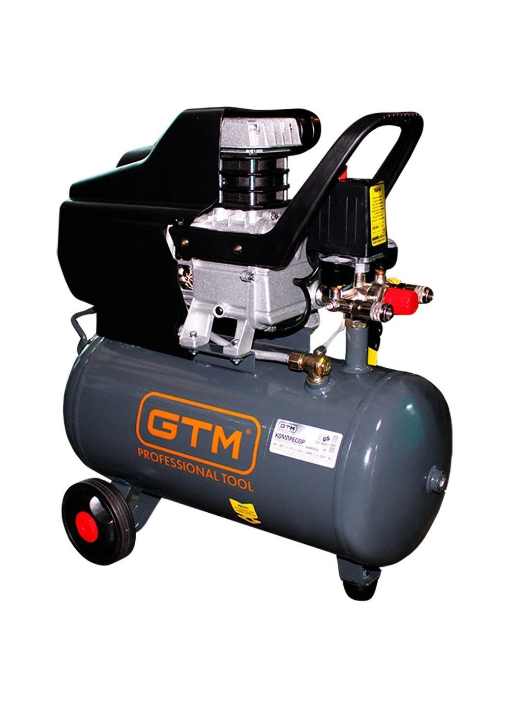 Компрессор высокого давления KABM2024 (24 л, 170 л/мин, 1.8 кВт, 220-240 В) GTM (290851893)
