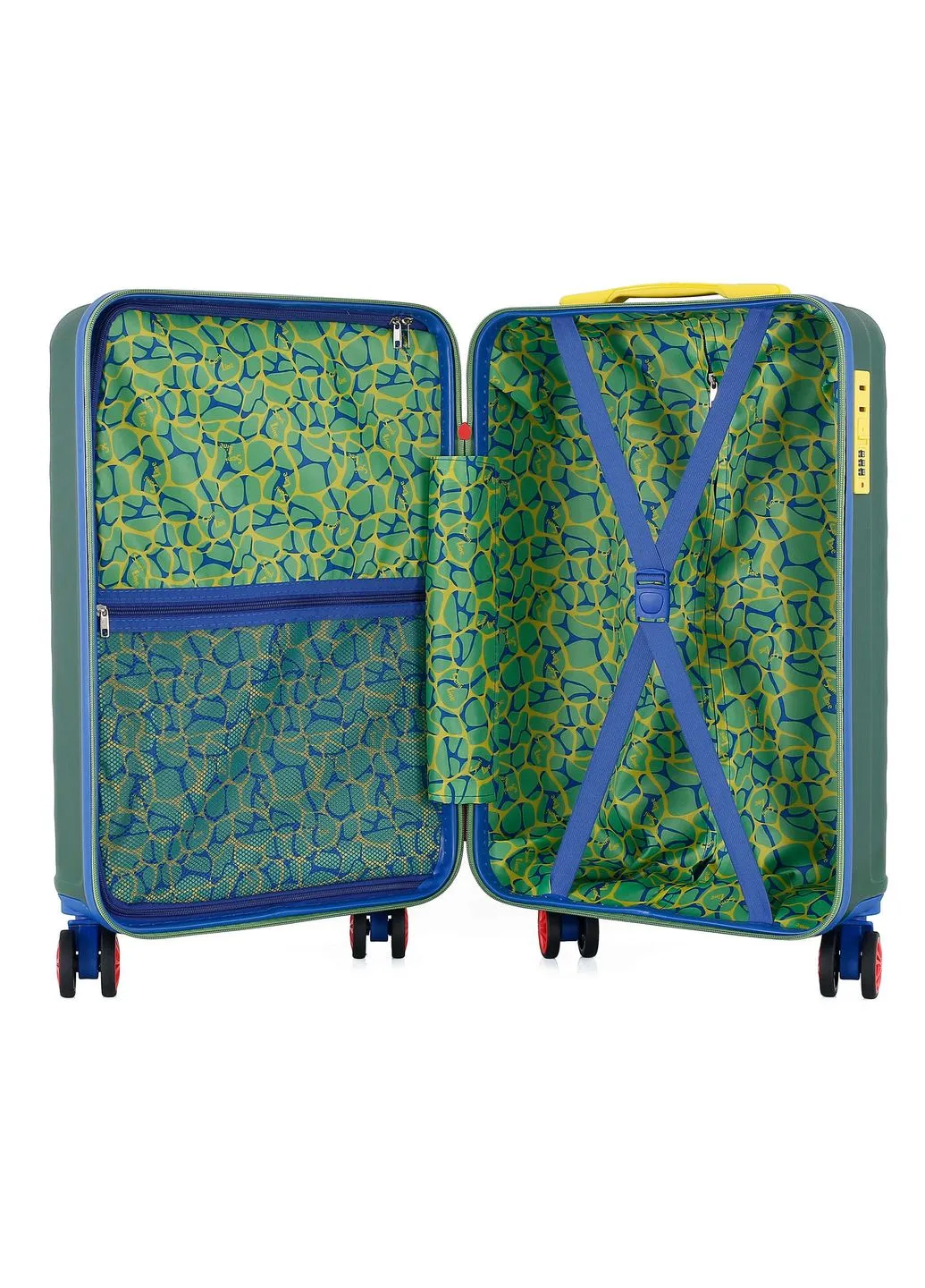 Чемодан 20" (S) Dark Green (T5805-1) Semi Line (393185195)