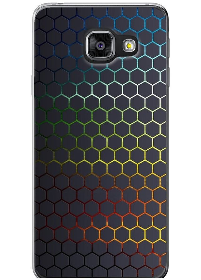 2D пластиковый чехол 'Переливающиеся соты' для Endorphone Samsung Galaxy A3 (2016) A310F (330612220)