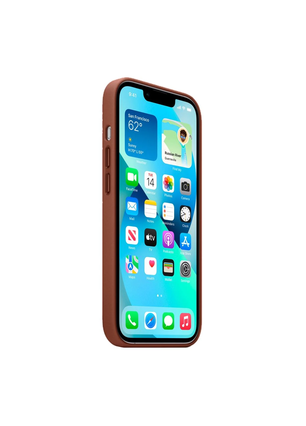 Чохол with MagSafe для iPhone 14 Wisteria No Brand Apple iPhone 14 2022 (336939790)