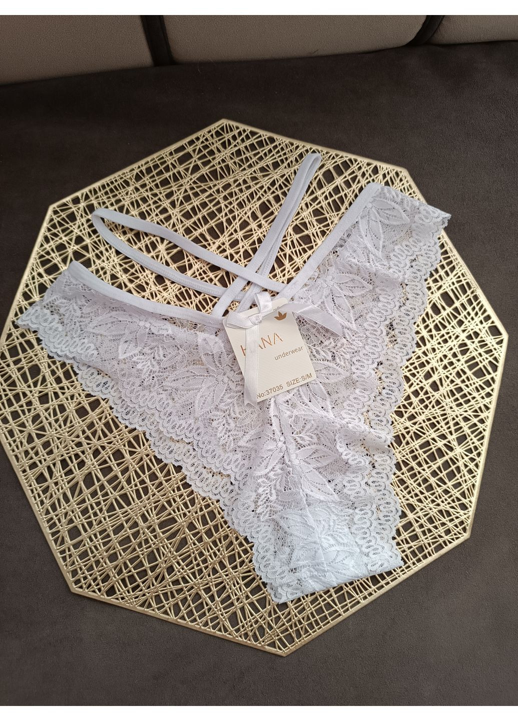 Трусики кружевные Hana бразиліана (369489336)