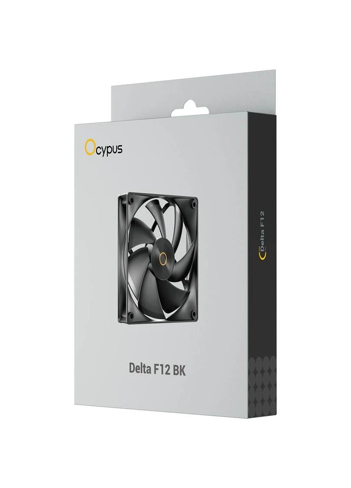 Кулер процессорный 120MM DELTA F12 BK Black (DELTA-F12-BK1NM00X-GL) Ocypus (374118627)