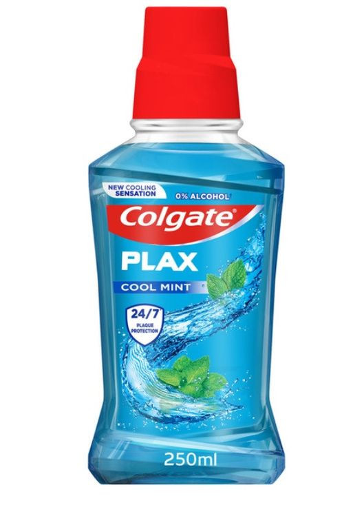 Plax Ополаскиватель 250мл освежающая мята Colgate (334850144)