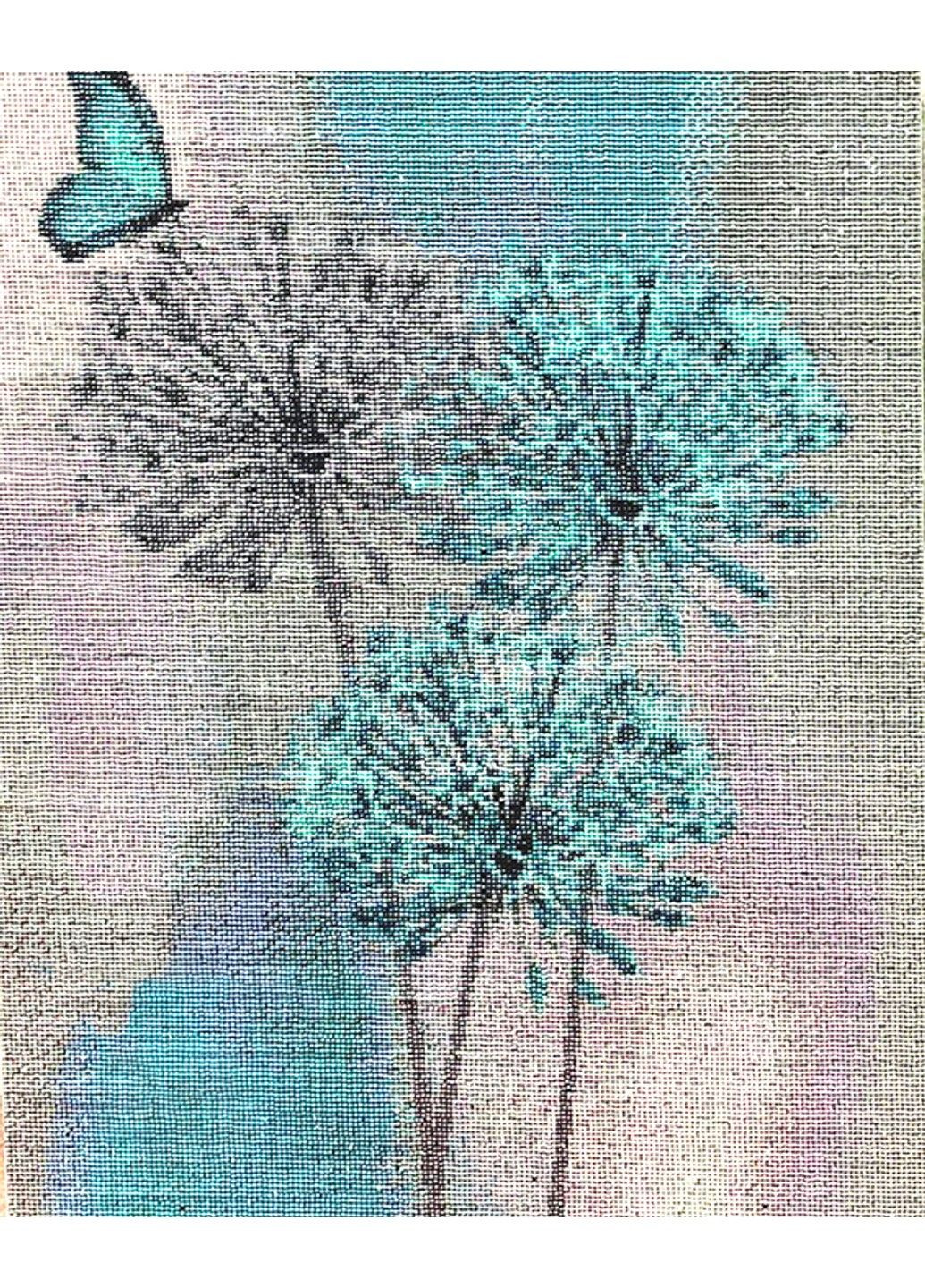 Алмазна мозаїка вишивка Кульбаби на підрамнику повна 5d 40х50 178305 No Brand (332208612)