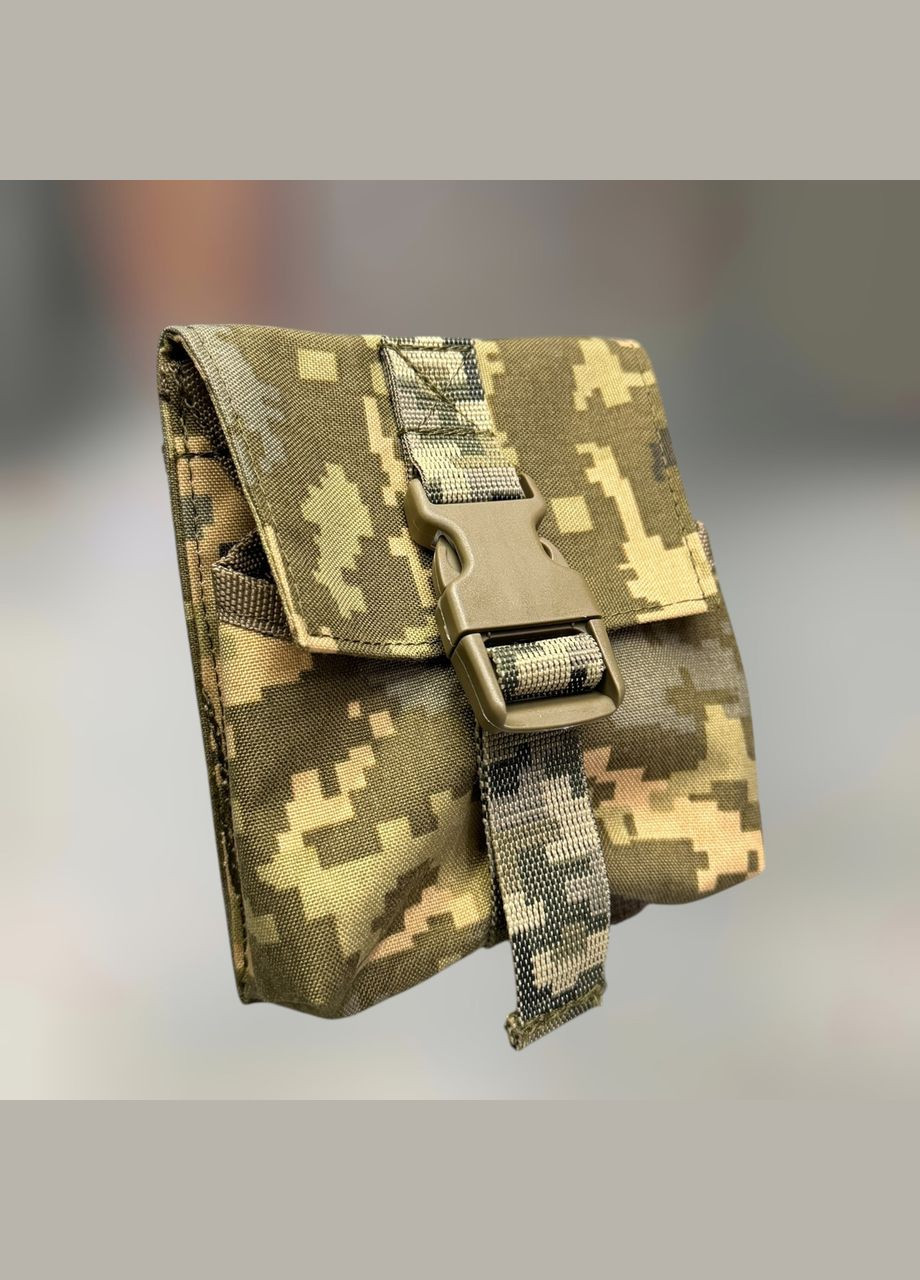 Подсумок под 2 гранаты на Молли, Пиксель,, Cordura 1000D, тактический чехол под две гранаты на Молли WinTac (362602598)