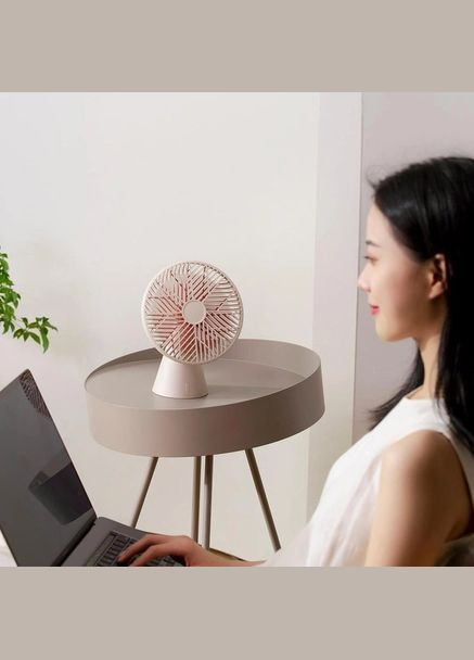 Портативний вентилятор Forest Desktop Fan (DSHJS-1907) червоний Xiaomi (293345472)