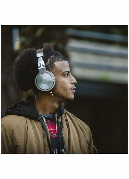 Наушники с микрофоном Pro 30 Silver Oneodio (315603971)