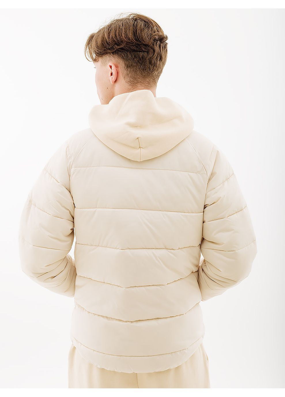 Бежевая демисезонная мужская куртка lalizo jacket бежевый Ellesse