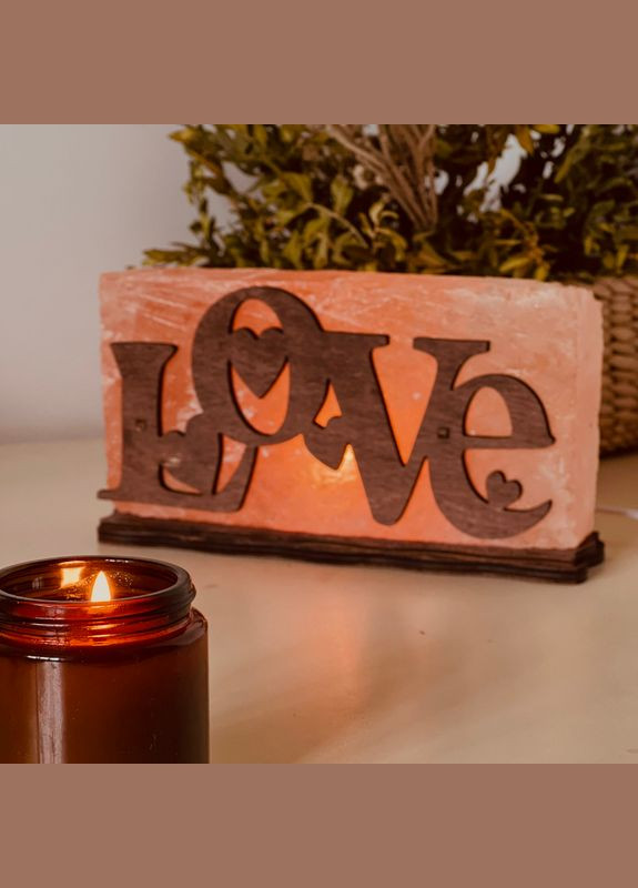 Соляной светильник солевая лампа 100% из розовой гималайской соли 2 кг на комнату 15 – 17 кв.м. (Lamp1903010) No Brand (316230723)