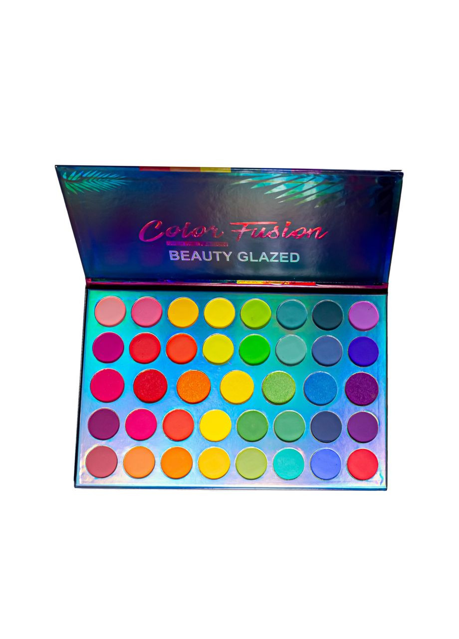 Тени для век 39 оттенков Color Fusion Beauty Glazed (335858184)