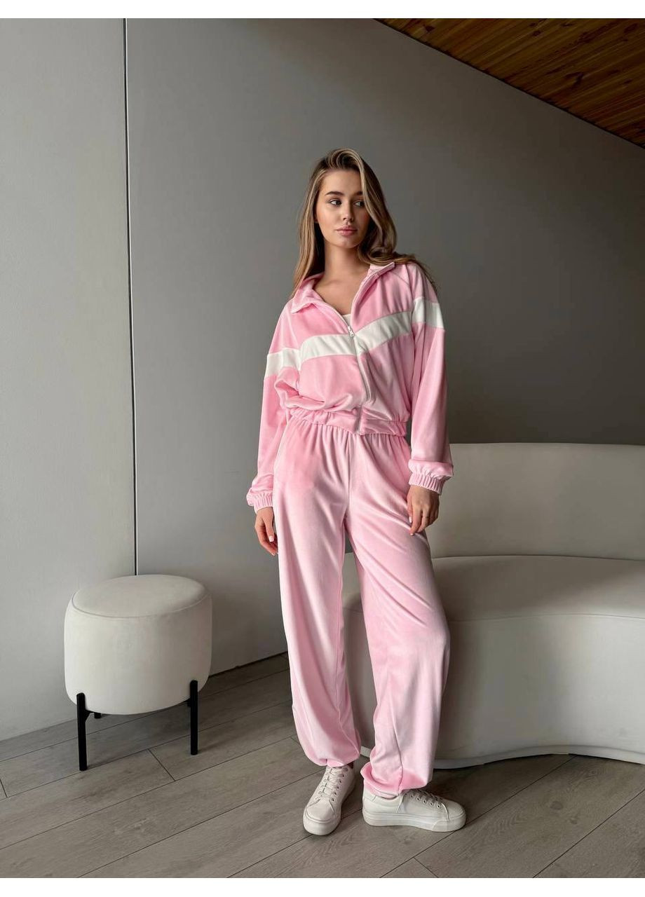 Костюм с акцентными вставками 😍 – ЗАМЕР В ОПИСАНИИ DK/DL Мода без кордонів (365715951)