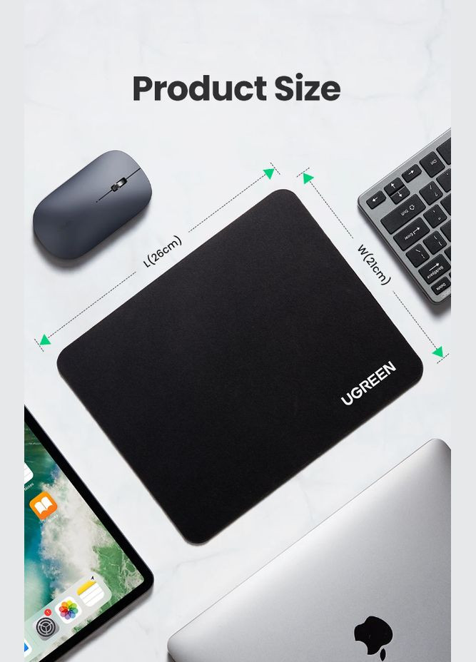 Килимок для миші LP126, 26х21см (90410) Ugreen (300523808)