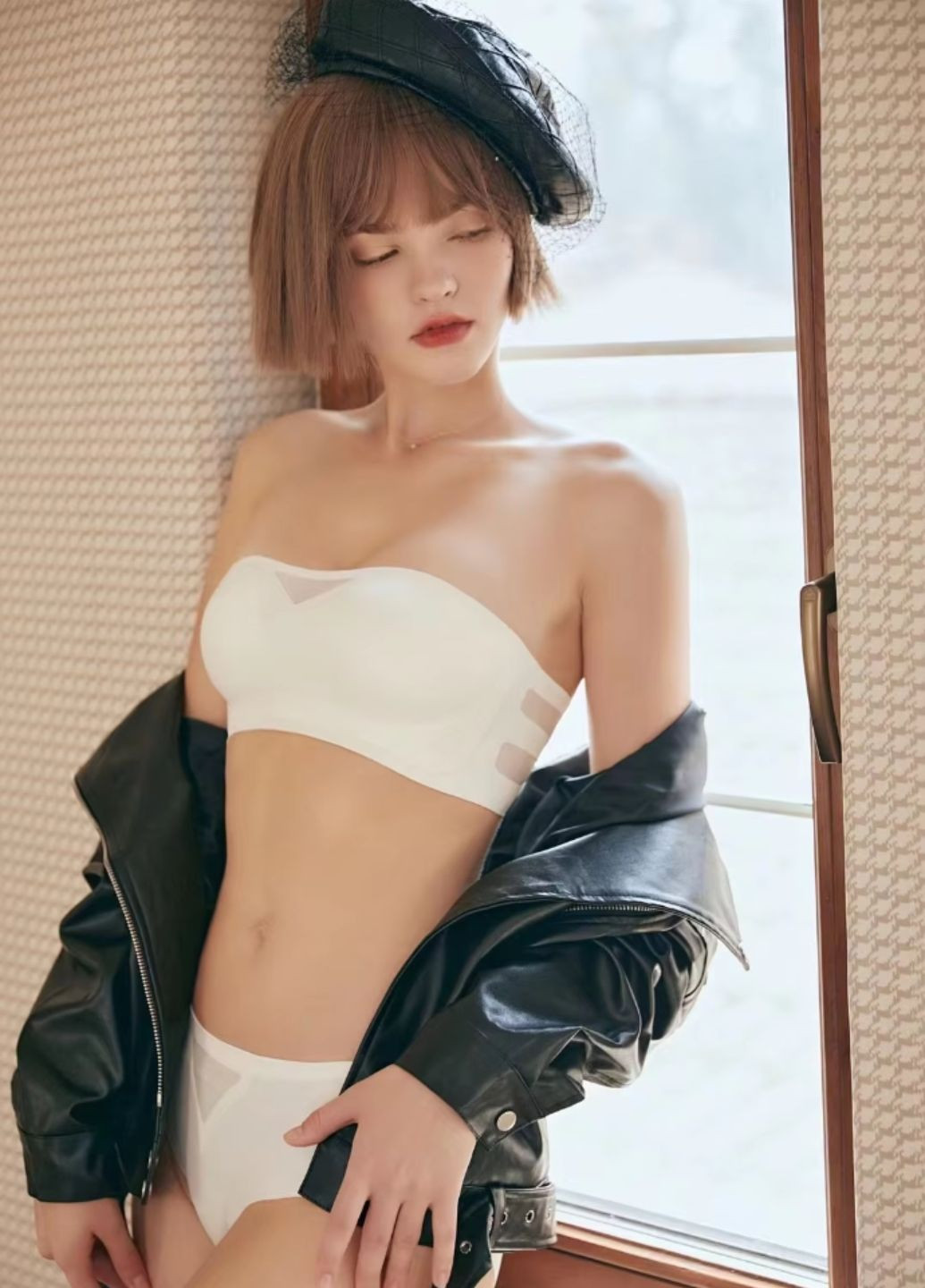 Айворий бралетт жіночий бюстгальтер топ wonderful choice (1483--01) 75 Macarena без кісточок