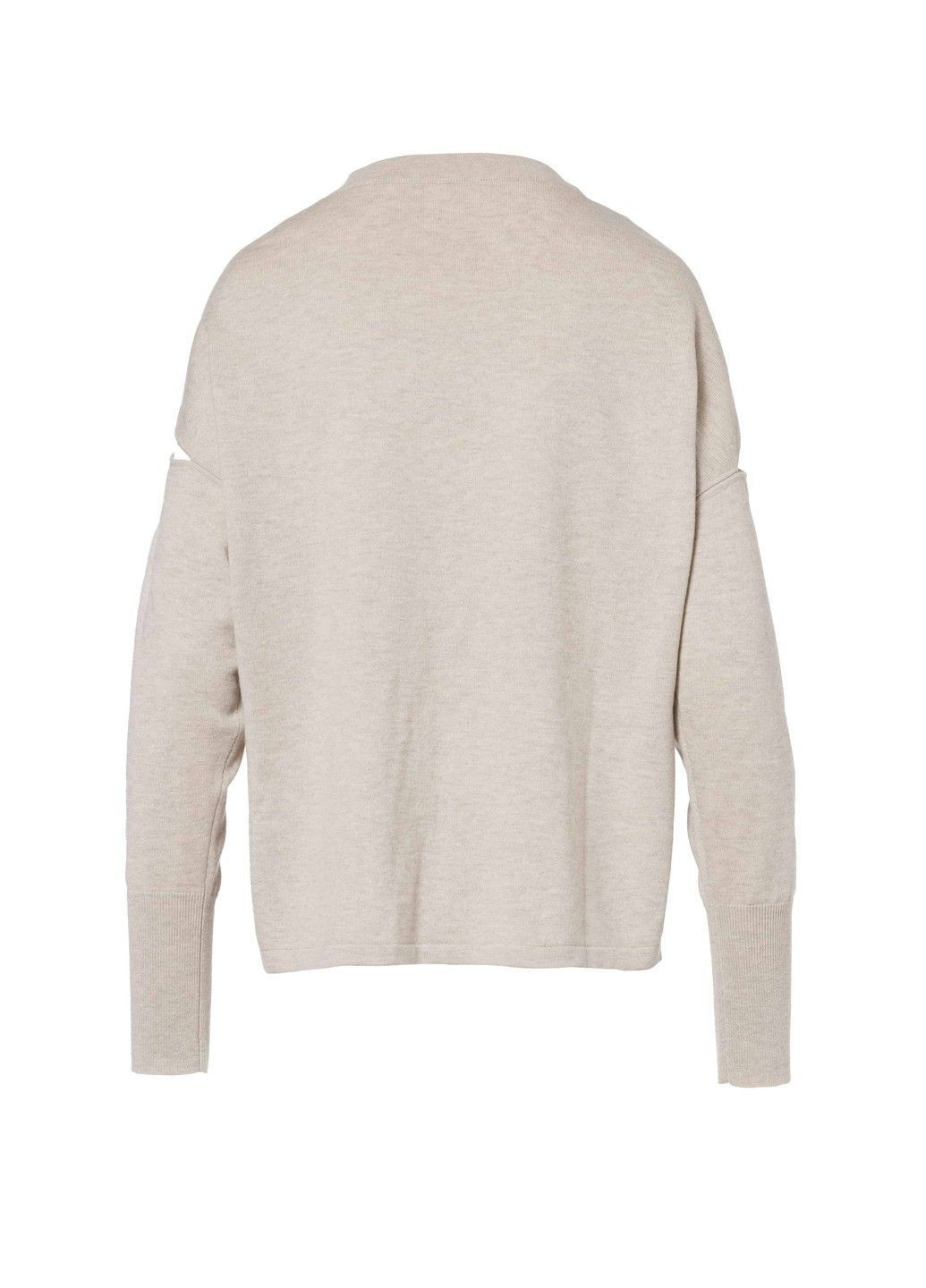 Бежевий демісезонний жіночий пуловер angel бежевий Beaumont